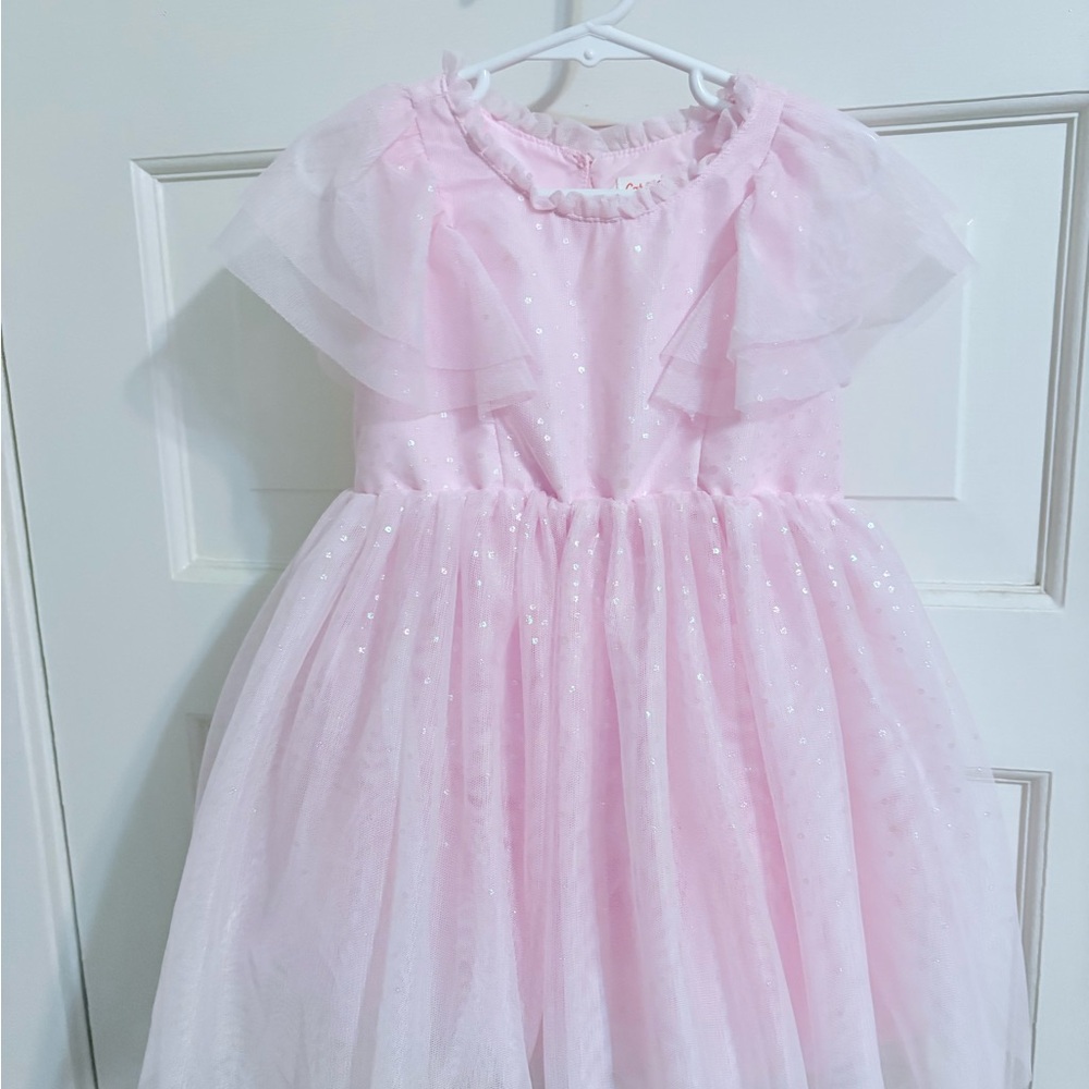 Cat & Jack Light Pink Ruffle Dress
